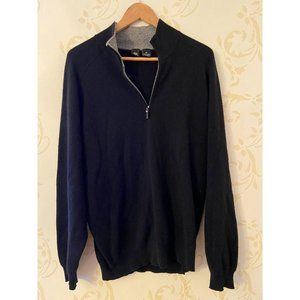 SFA Saks Fifth Avenue 100% Cashmere Black Stunning